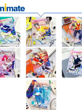 【现货】蓝色监狱 x 文房具 自我街头风主题 透明文件夹 授权正版