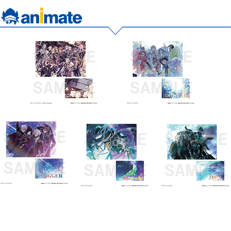 【现货】IDOLiSH7 透明文件夹 8th Anniversary animate animate