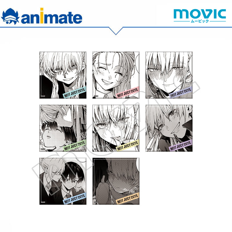 【预约】式守同学不只可爱而已 随机原画方徽章 animate正版授权