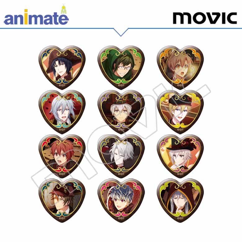 【movic】【现货】idolish7徽章 情人节大逃亡 拼团 animate