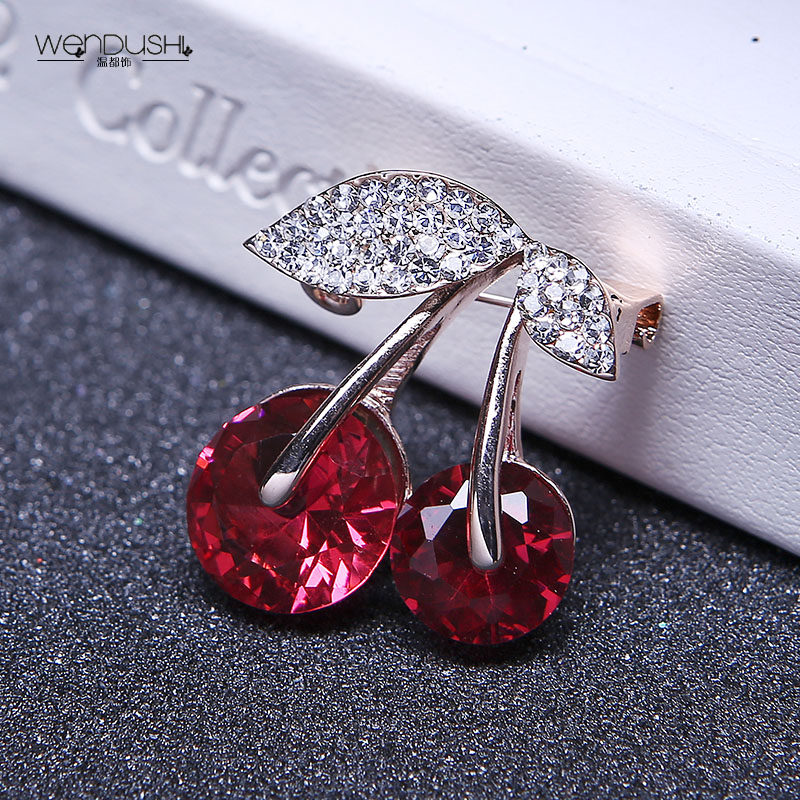 Broche femme en Zircon diamant - Ref 1177519 Image 3