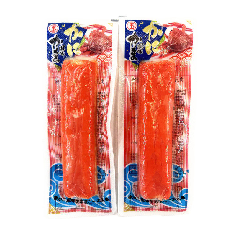 韩国进口食品 丸玉水产蟹柳北海道长脚蟹肉棒15条入火锅蟹柳鱼肉