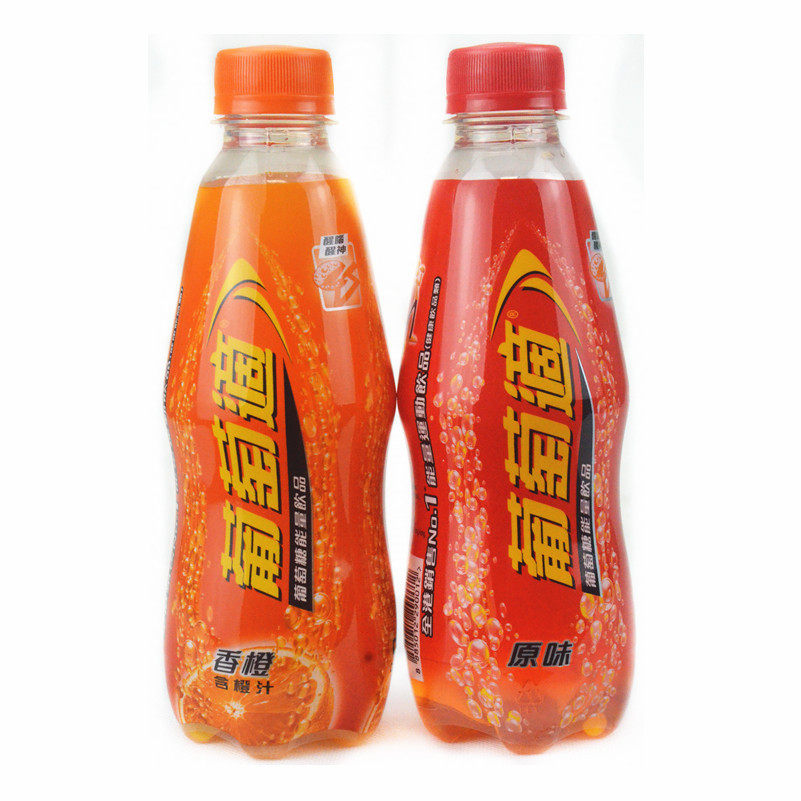香港版进口 葡萄适原味/橙味/夏日果味运动功能饮料300ml*24瓶/箱