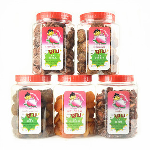 泰国进口 大三元话梅王酸梅果干梅子杏脯甘草杏子罐装 孕妇可食用