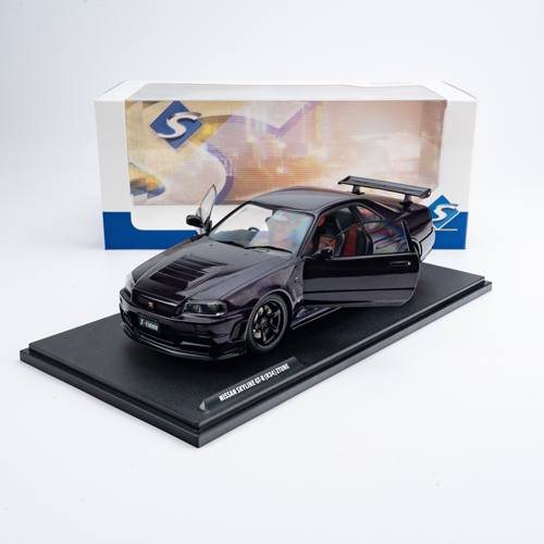 Solido 1:18 日产 天际线 R34 GT-R Z TUNE 双门可开 合金车模型