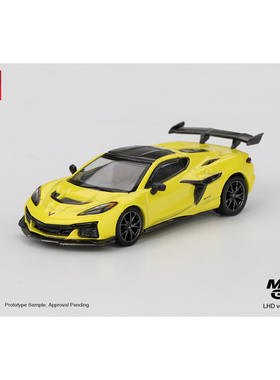 预售 MINIGT 1:64 雪佛兰 Corvette ZR1 Accelerate 合金汽车模型