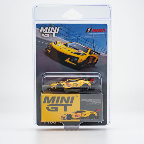 MINIGT 1:64 雪佛兰克尔维特 Z06 GT3.R  IMSA迪通拿24H 合金模型