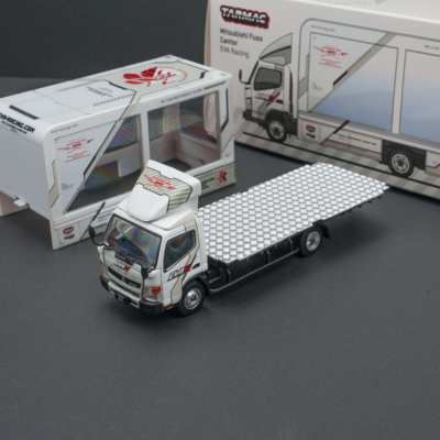TarmacWorks 1:64 三菱货车 EVA Racing 双授权产品 合金车模型