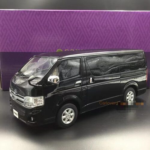 【现货】京商武士 1:18 丰田 Toyota 海狮 Hiace 右肽 树脂车模型