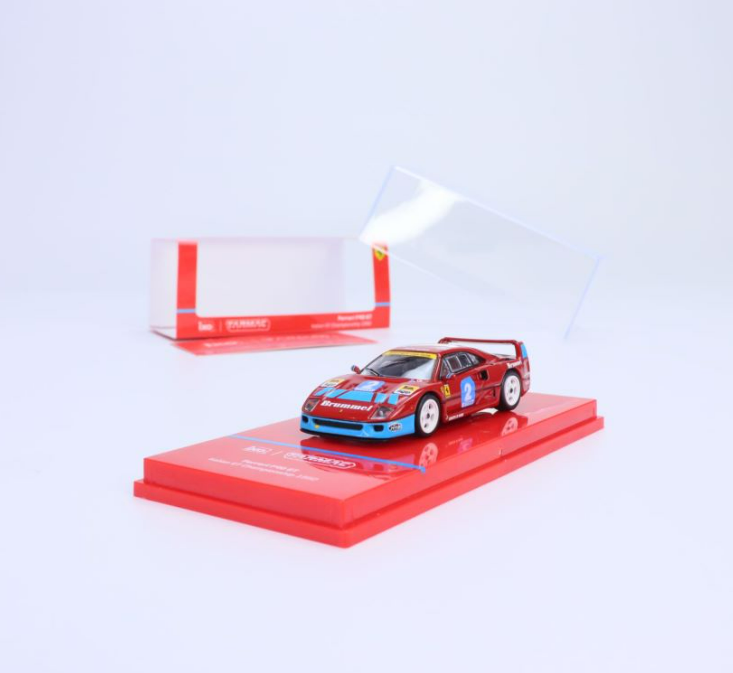 【现货】Tarmac Works 1:64法拉利 Ferrari F40 GT合金车模型