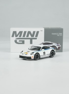 MINIGT 1:64 Porsche 保时捷 911 Dakar Rally 1974 合金车模型