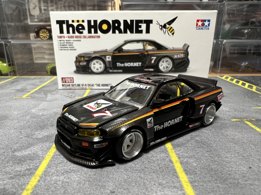 【现货】Kaido House 1:64日产天际线 GT-R R33 R34合金车模型-封面