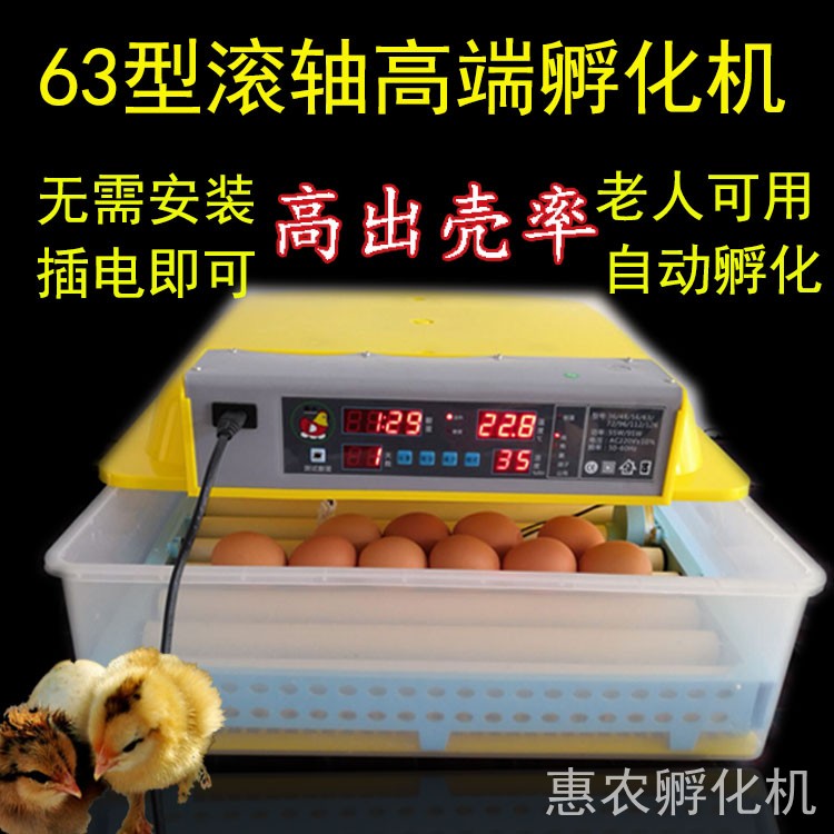 电动孵化机小型抱蛋箱滚轴盘