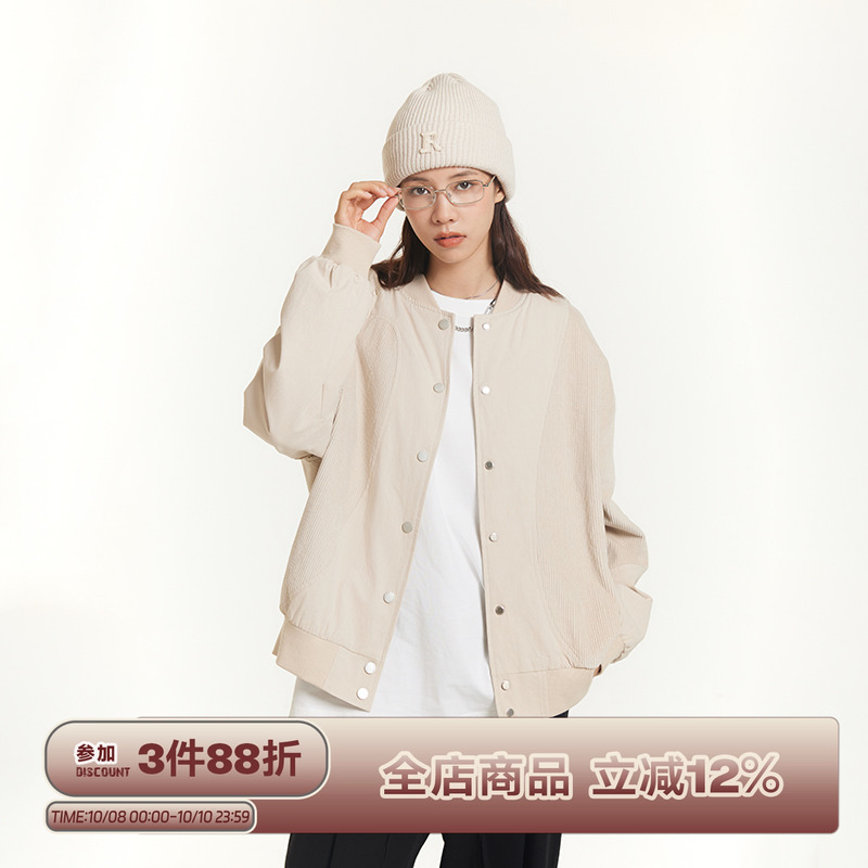 RAPPEYE春秋宽松休闲飞行夹克