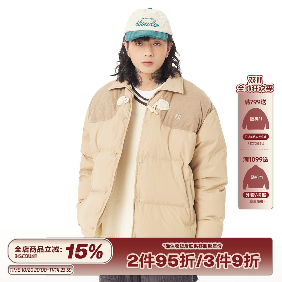 RAPPEYE秋冬立领羽绒服