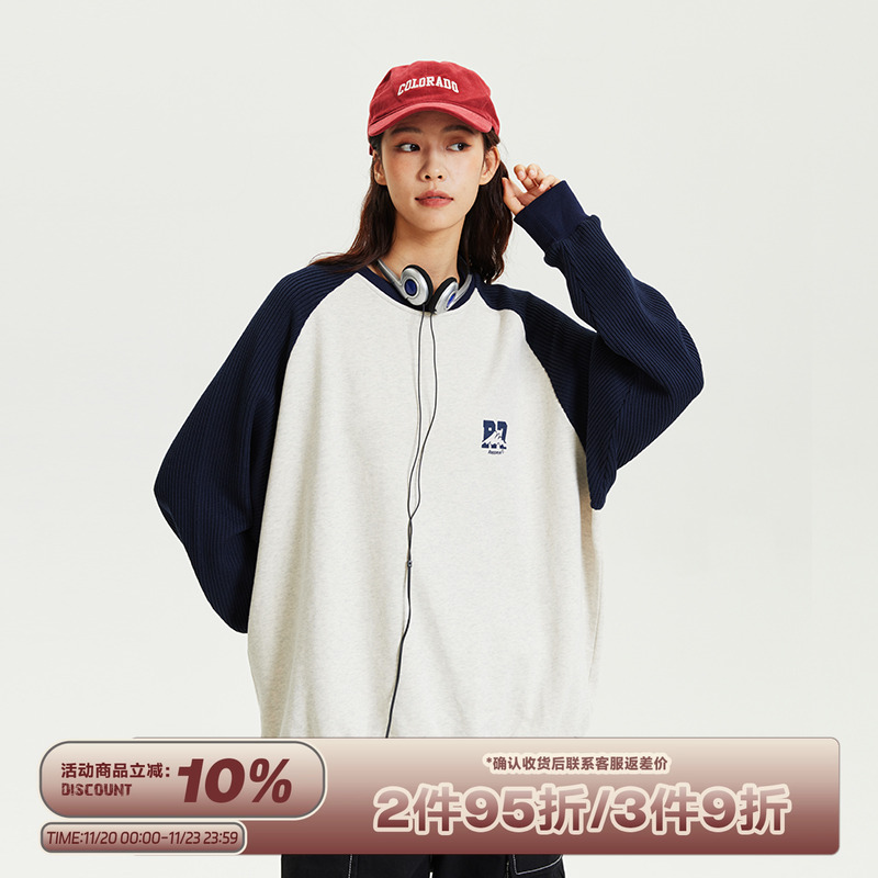 RAPPEYER7插肩圆领卫衣