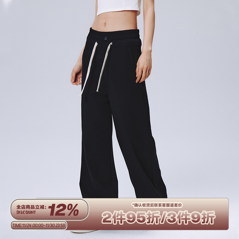 RAPPEYE美式复古休闲抽绳长裤潮