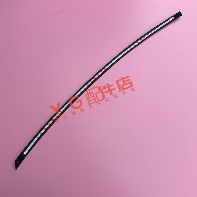 适用现代名图车门上饰条车窗上压条饰条玻璃上压条 左后黑色 正产