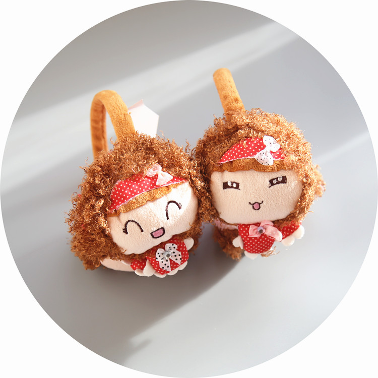 Cache-oreilles pour fille en coton - Ref 2152999 Image 1