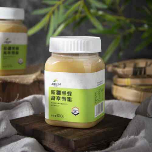 新疆黑蜂高寒雪蜜500g
