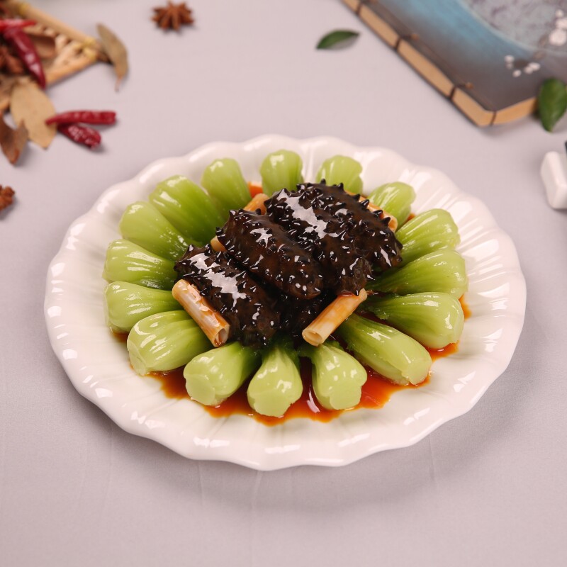 仿真葱烧海参模型餐饮博览会用品