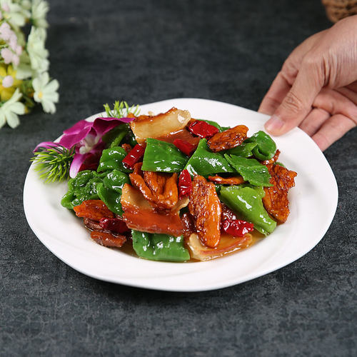 美之灵仿真辣椒炒肉模型饭店假菜