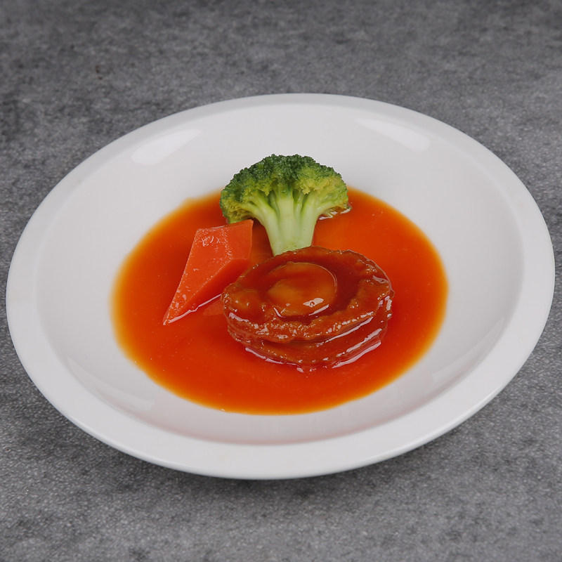 美之灵仿真食品模型 八大菜系之粤菜模型仿真阿一鲍鱼样品展示菜