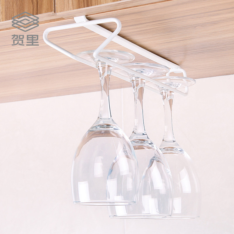 贺里gulek铁艺隔板挂红2个装杯架