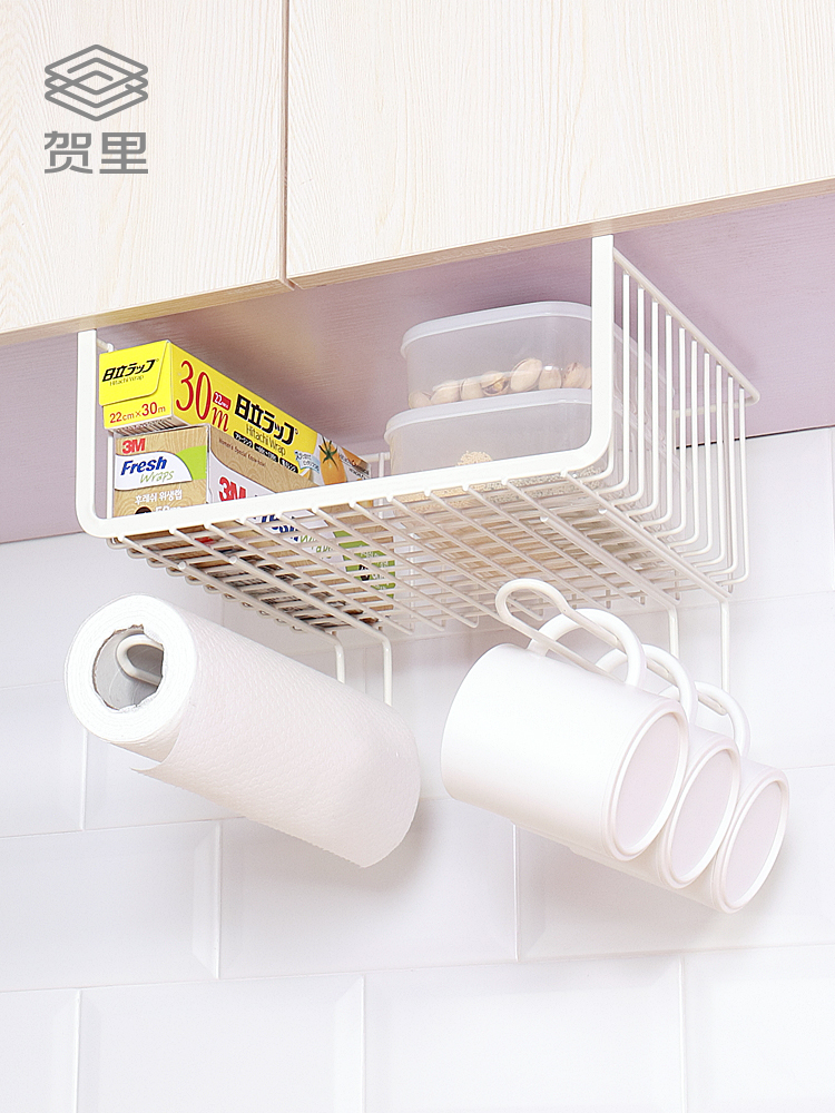 Heli GULEK kitchen integrated cabinet compartment under the hanging basket shelf Wall cabinet under the hanging rack Wardrobe storage and finishing shelf