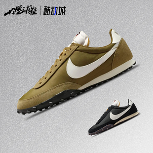 IM8658 Nike 橄榄绿休闲运动鞋 Racer男女同款 300 Waffle