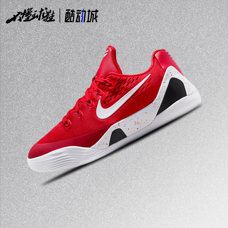 Nike  Kobe 9 EM Low 科比9 红白低帮大童运动篮球鞋 FV3607-600