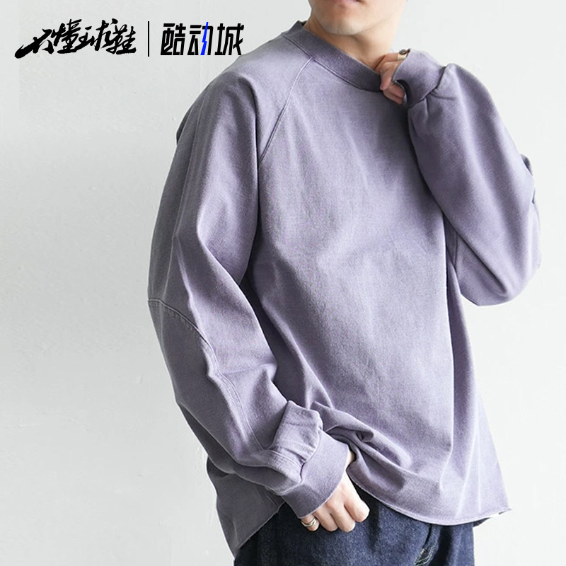 折扣N.HOOLYWOOD CREWNECK LONG SLEEVE日系水洗做旧长袖卫衣