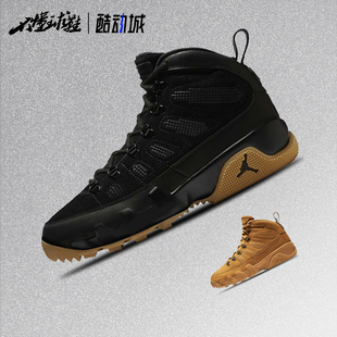 AJ9 黑色 男子中帮复古篮球鞋 025 耐克Air AR4491 Jordan