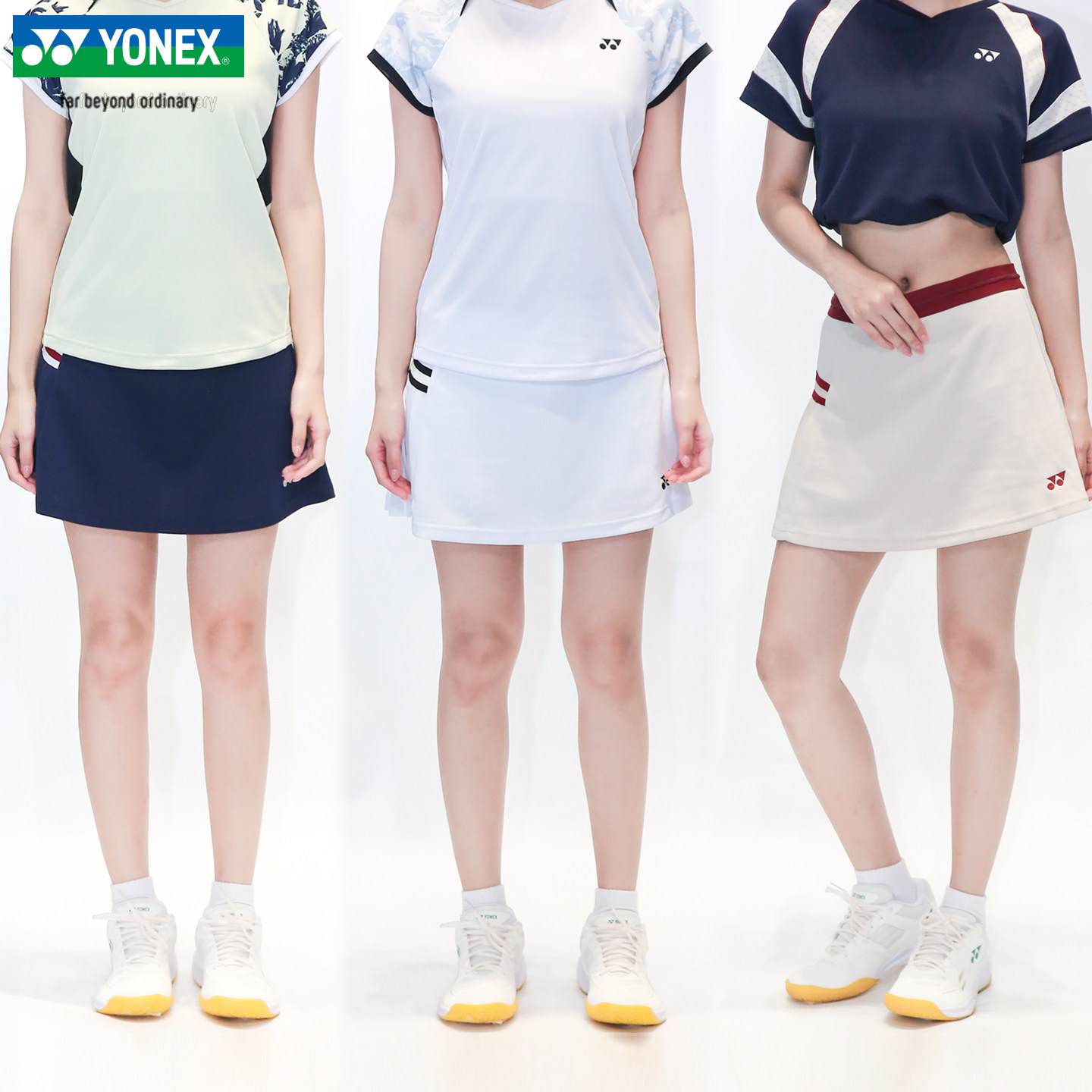 2026新款YONEX/尤尼克斯羽毛球服短裙速干运动裙比赛系列2200626,运动/瑜伽/健身/球迷用品,羽毛球裙,淘宝优惠券,粉丝福利购,淘宝优惠卷