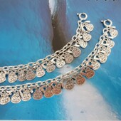 毕亨特 手链 双面片片 s925银链子 兔子