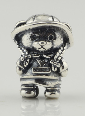 毕亨特 BHT银珠 幼儿园书包女熊 基础链串珠