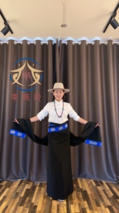 藏式民族风假袍