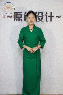 藏式民族风连衣裙博拉西藏服锅庄舞裙