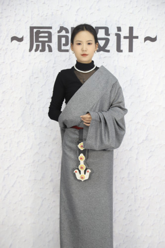 藏式民族风藏族服装藏袍女袍不包括配饰