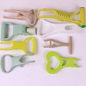 通用不锈钢对折胶棉吸水拖把配件拉手大全塑料拉环零件拉钩厚把手