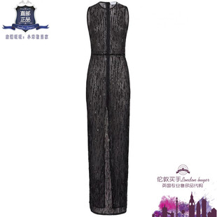 Pustul Marcell 无袖 亮片流苏连衣裙 直邮 英国代购 正品 女士新款