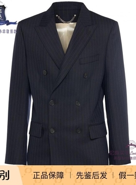 英国代购 男士新款 Golden Goose 双排扣羊毛混纺夹克 正品直邮