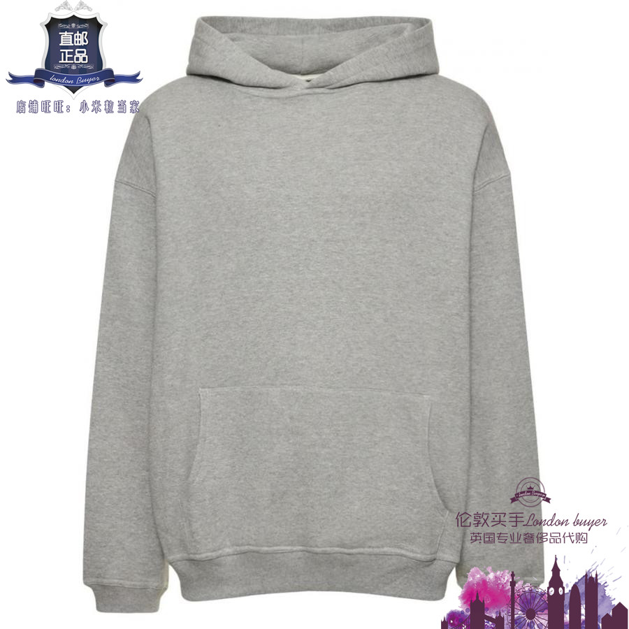 英国代购 男士新款 Lownn 长袖棉连帽针织卫衣 正品直邮