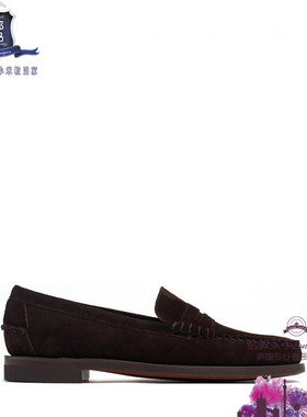 英国代购 男士新款 Sebago 麂皮休闲乐福鞋 正品直邮
