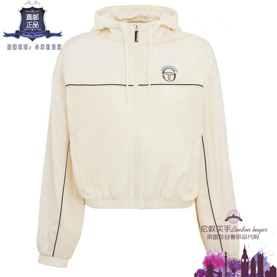 英国代购 女士新款 Sergio Tacchini 拉链运动短外套 正品直邮