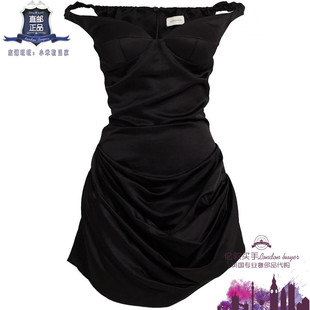 女士新款 正品 Magda 垂褶迷你连衣裙 直邮 Butrym 英国代购