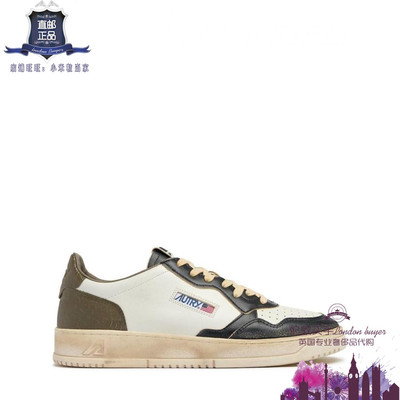 英国代购 男士新款 Autry 低帮皮革运动休闲鞋 正品直邮