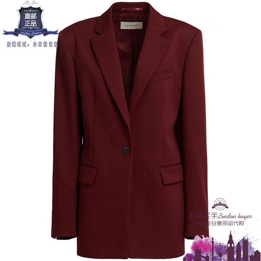 英国代购 女士新款 Dries Van Noten 羊毛西服短外套 正品直邮