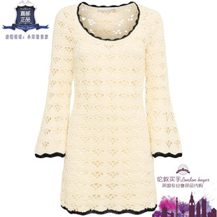 正品 英国代购 钩织棉连衣裙 Zimmermann 直邮 女士新款