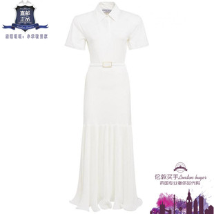 Rose Rowen 短袖 棉混纺百褶连衣裙 直邮 英国代购 正品 女士新款